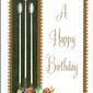 "A HAPPY BIRTHDAY" MASS CARD